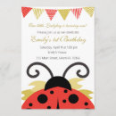 Recherche de ęr de coccinelle anniversaire invitations Partie