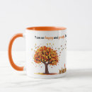 Recherche de saisonnier tasses Feuille d'automne