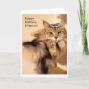 Recherche de sibériennes de chat cartes vœux cartes Salutation