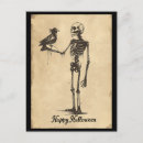 Recherche de squelette halloween cartes postales Déplaisant