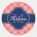 Recherche de motif marocain marocain autocollants Monogramme