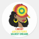 Recherche de ancêtres autocollants Afro américain