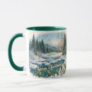 Recherche de winter wonderland tasses Forêt enneigée
