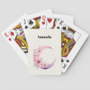 Recherche de lune jeux de cartes Fleurs