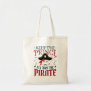 Recherche de pirates tote bags Drôle