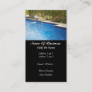 Recherche de piscine cartes visite Entrepreneur