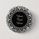 Recherche de dessin noir et blanc badges Dessiné à la main