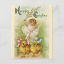 Recherche de poussins jaunes cartes postales Fleurs