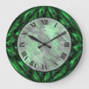 Recherche de marbre vert horloges Moderne