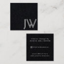 Recherche de tout cartes visite Monogrammé