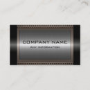 Recherche de regard métallique cartes visite Affaires