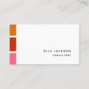 Recherche de couleurs cartes visite Minimaliste