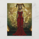 Recherche de pentagone étoilé cartes postales Sorcière