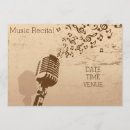 Recherche de vocal invitations Musique