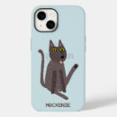 Recherche de humour de chat iphone coques Drôle