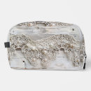 Recherche de dentelle blanche cosmétiques pochettes Élégant