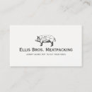 Recherche de abattage cartes visite Viande