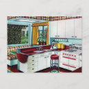 Recherche de cuisine moderne cartes postales Rétro