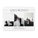 Recherche de save the date magnets Élégant