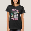 Recherche de mâle alpha tshirts Chats