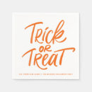 Recherche de halloween serviettes Tricher ou traiter