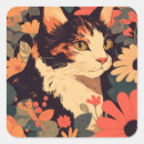 Recherche de chat japonais autocollants Calico