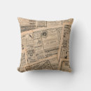 Recherche de vieux journal coussins Antique
