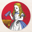 Recherche de alice au pays des merveilles dessous de verres Imaginaire