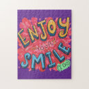 Recherche de sourires puzzles Coloré