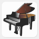 Recherche de piano à queue autocollants Instrument