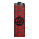 Recherche de damassé rouge tasses Gothique