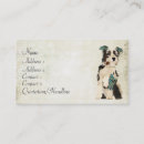 Recherche de chien vintage cartes visite Cru