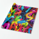 Recherche de coloré papier cadeau Graffiti