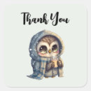 Recherche de oiseau kawaii autocollants Chouette