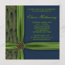 Recherche de de paon anniversaire invitations Bleu