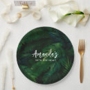 Recherche de exotique assiettes en papier Forêt tropicale