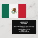 Recherche de mexicain cartes visite Drapeau du mexique