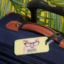 Recherche de cochon bagages étiquettes Rose