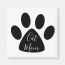 Recherche de noir et blanc chat magnets Pour elle
