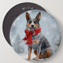 Recherche de chien berger australien badges Noël