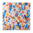 Recherche de arrière plan floral carreaux Motif