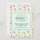 Recherche de nourriture mignonne invitations Dessin