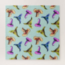 Recherche de arrière plan bleu puzzles Peinture