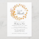 Recherche de wreath thanksgiving invitations Aquarelle