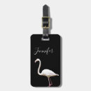 Recherche de flamingo bagages étiquettes Noir