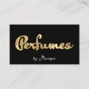 Recherche de parfum cartes visite Tendance