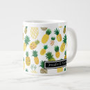 Recherche de motif d ananas tasses Tropicale