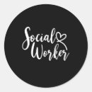 Recherche de travail social autocollants Services sociaux