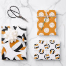 Recherche de orange et noir papier cadeau Pour enfants