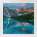 Recherche de moraine lake puzzles Alberta